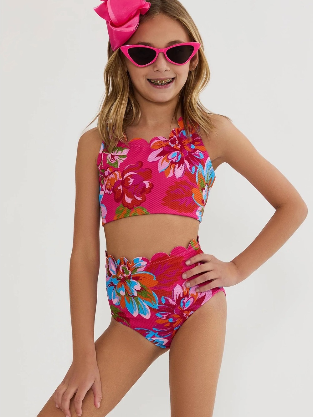 Little Madison & Bea Set Sugar Bloom Waffle